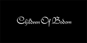 CHILDREN OF BODOM - Logo - široká chrbtová nášivka s rozmerom 33 x 15 cm