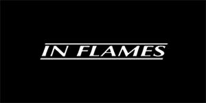IN FLAMES - Logo Colony - široká chrbtová nášivka s rozmerom 33 x 15 cm