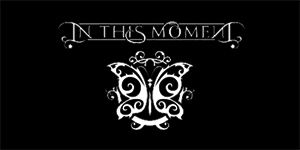 IN THIS MOMENT - Logo Butterfly - široká chrbtová nášivka s rozmerom 33 x 15 cm