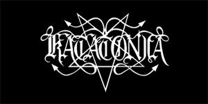 KATATONIA - Old School Logo - široká chrbtová nášivka s rozmerom 33 x 15 cm