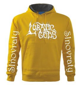 LUNATIC GODS - Slnovraty - žltá pánska mikina