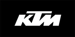 KTM - Logo - široká chrbtová nášivka s rozmerom 33 x 15 cm