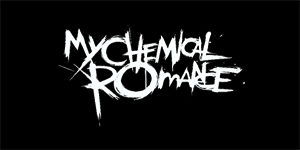 MY CHEMICAL ROMANCE - Logo Black Parade - široká chrbtová nášivka s rozmerom 33 x 15 cm