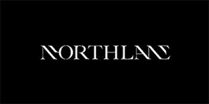 NORTHLANE - Logo - široká chrbtová nášivka s rozmerom 33 x 15 cm