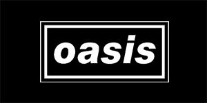 OASIS - Logo - široká chrbtová nášivka s rozmerom 33 x 15 cm