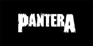 PANTERA - Logo - široká chrbtová nášivka s rozmerom 33 x 15 cm