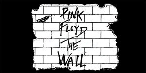PINK FLOYD - The Wall Vintage - široká chrbtová nášivka s rozmerom 33 x 15 cm