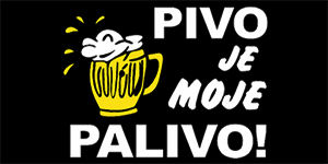 PIVO JE MOJE PALIVO - široká chrbtová nášivka s rozmerom 33 x 15 cm