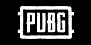 PUBG - Logo - široká chrbtová nášivka s rozmerom 33 x 15 cm