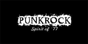 PUNKROCK - Spirit Of 77 - široká chrbtová nášivka s rozmerom 33 x 15 cm