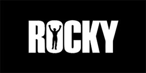 ROCKY - Rocky Balboa Movie Logo - široká chrbtová nášivka s rozmerom 33 x 15 cm