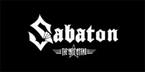 SABATON - The Last Stand Iconic - široká chrbtová nášivka s rozmerom 33 x 15 cm