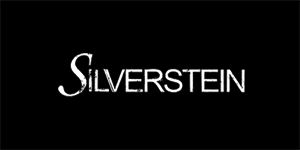 SILVERSTEIN - Logo - široká chrbtová nášivka s rozmerom 33 x 15 cm