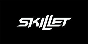 SKILLET - Logo - široká chrbtová nášivka s rozmerom 33 x 15 cm