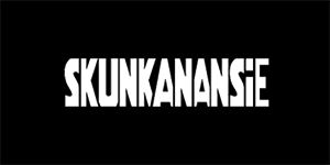 SKUNK ANANSIE - Logo - široká chrbtová nášivka s rozmerom 33 x 15 cm