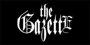 THE GAZETTE - Logo - široká chrbtová nášivka s rozmerom 33 x 15 cm