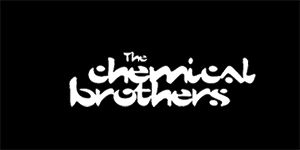 THE CHEMICAL BROTHERS - Logo - široká chrbtová nášivka s rozmerom 33 x 15 cm