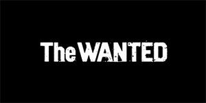 THE WANTED - široká chrbtová nášivka s rozmerom 33 x 15 cm