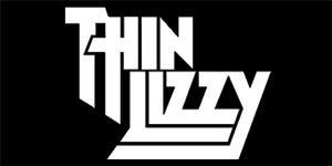 THIN LIZZY - Logo - široká chrbtová nášivka s rozmerom 33 x 15 cm