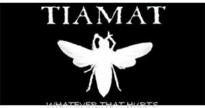 TIAMAT - Whatever That Hurts - široká chrbtová nášivka s rozmerom 33 x 15 cm