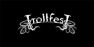 TROLLFEST - Logo - široká chrbtová nášivka s rozmerom 33 x 15 cm