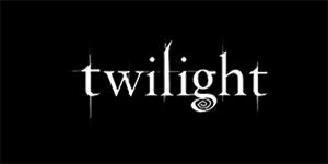TWILIGHT - Logo - široká chrbtová nášivka s rozmerom 33 x 15 cm
