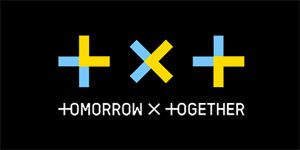 TXT - TOMORROW X TOGETHER - Logo Symbol - široká chrbtová nášivka s rozmerom 33 x 15 cm
