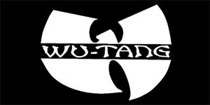 WU TANG CLAN - Logo - široká chrbtová nášivka s rozmerom 33 x 15 cm