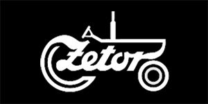 ZETOR - Logo Motive 2 - široká chrbtová nášivka s rozmerom 33 x 15 cm
