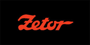 ZETOR - Red Logo - široká chrbtová nášivka s rozmerom 33 x 15 cm