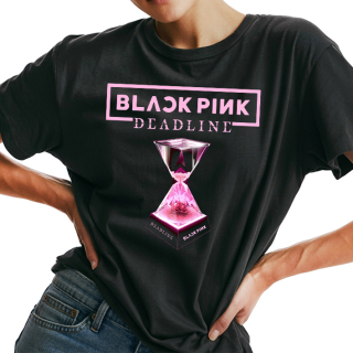 BLACKPINK - Deadline Mood Light Version Cover - čierne pánske tričko
