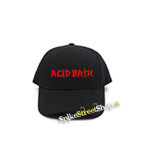 ACID BATH - Logo Red - čierna šiltovka