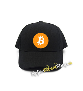 BITCOIN - Crest - čierna šiltovka