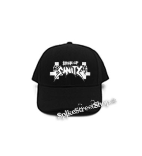 EDGE OF SANITY - Logo - čierna šiltovka