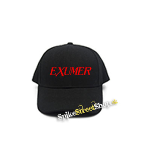 EXUMER - Logo Red - čierna šiltovka