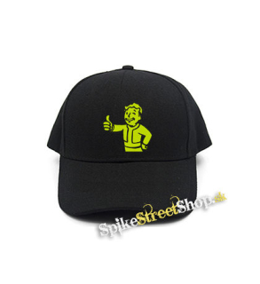 FALLOUT - Vault Boy Green - čierna šiltovka