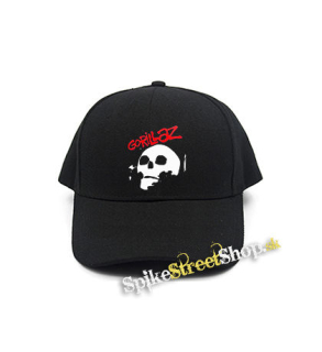 GORILLAZ - Skull - čierna šiltovka