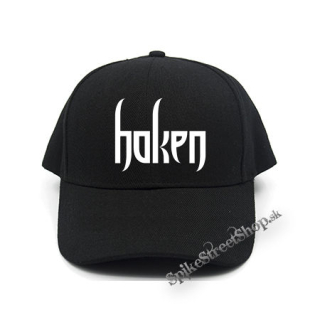 HAKEN - Logo - čierna šiltovka