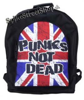 PUNKS NOT DEAD na U.K. zástave - ruksak