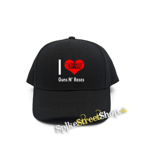 I LOVE GUNS N ROSES 2 - čierna šiltovka