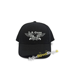 LA GUNS - Logo - čierna šiltovka