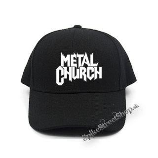 METAL CHURCH - Logo White - čierna šiltovka