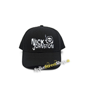 NICK JOHNSTON - Logo - čierna šiltovka