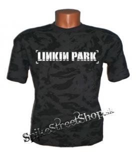 LINKIN PARK - pánske maskáčové tričko - ruský maskáč