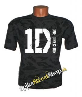 ONE DIRECTION - pánske maskáčové tričko - ruský maskáč