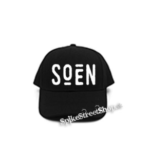 SOEN - Logo - čierna šiltovka