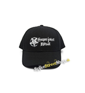 SUPERJOINT RITUAL - Logo - čierna šiltovka