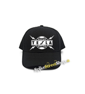 TESLA - Hardrock Band Logo - čierna šiltovka