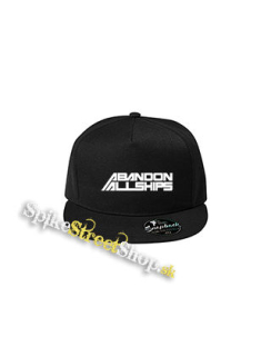 ABANDON ALL SHIPS - čierna šiltovka model "Snapback"
