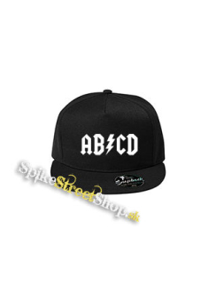 ABCD - čierna šiltovka model "Snapback"
